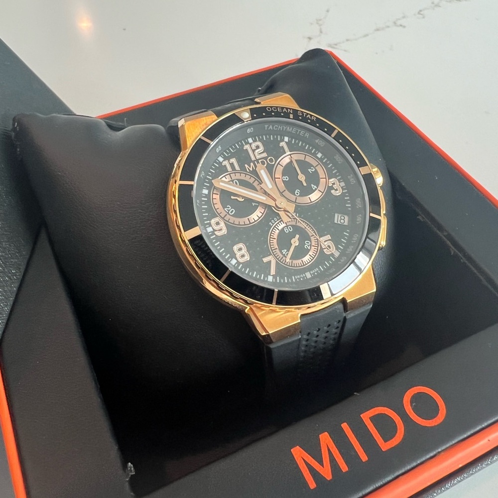 Mido M0026173705200A Ocean Star Watch (Never Worn)